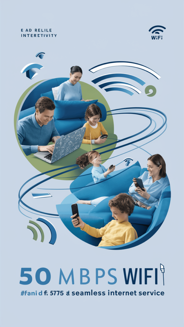 Internet Hogar 50Mbps + WIFI
